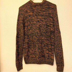 CLOCKHOUSE Heathered orange copper Crew Neck Sweater-S